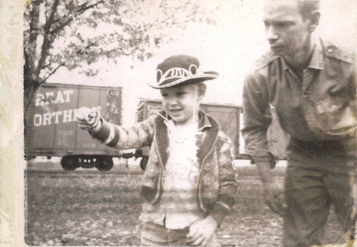 The Story - Once Upon a Time. A little boy lived by the railroad tracks in a small rodeo town.