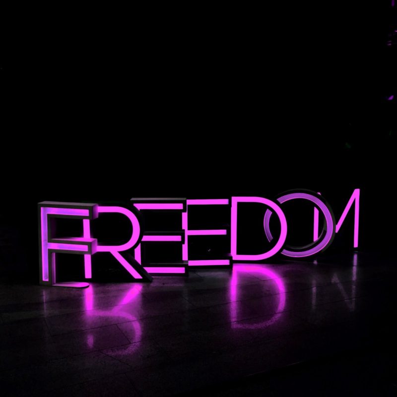 Let freedom ring.  You have been set free.