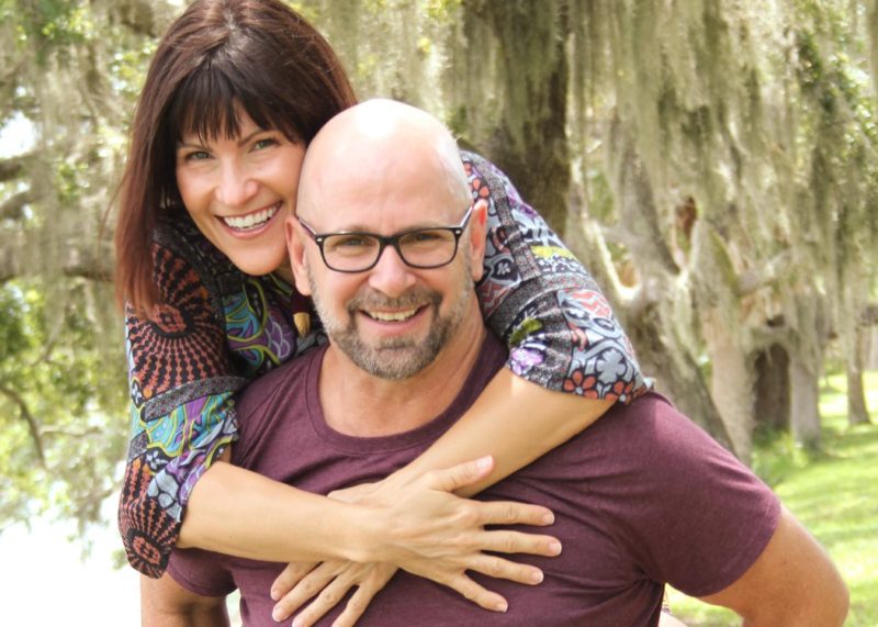 A walk on the beach with Scott and Carmen, and with Jesus.