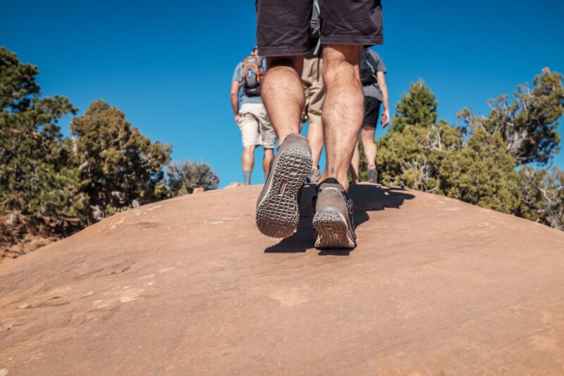 Put your shoes on, we're going for a walk.