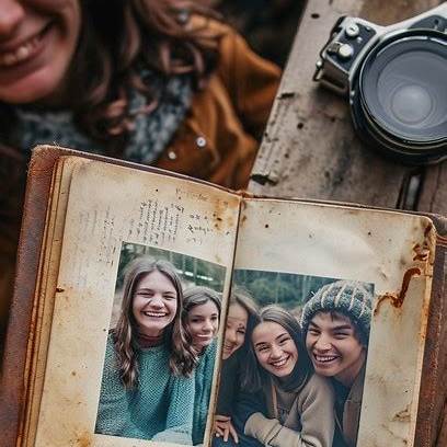 A season of reunion is reflected with this weathered yearbook