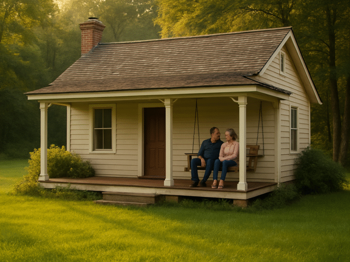 The secret to spiritual momentum is about the quiet peaceful cottage.