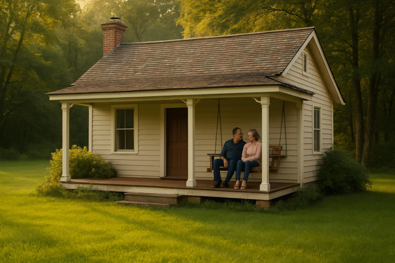 The secret to spiritual momentum is about the quiet peaceful cottage.