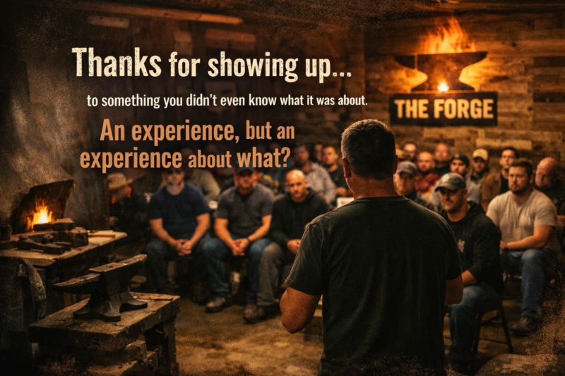 The experience is something you have to put into action.