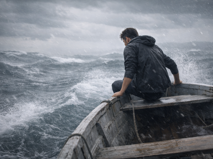 Stepping out of the boat seems so hard.