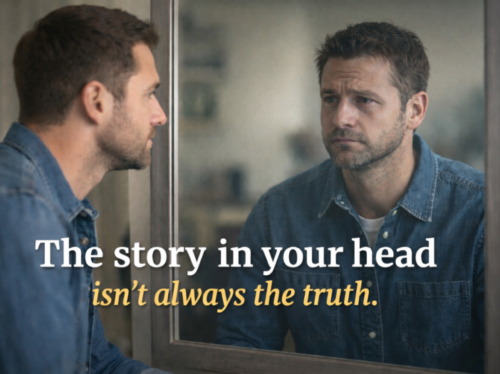 The story in your head isn't the case in most situations. Know God's truth.