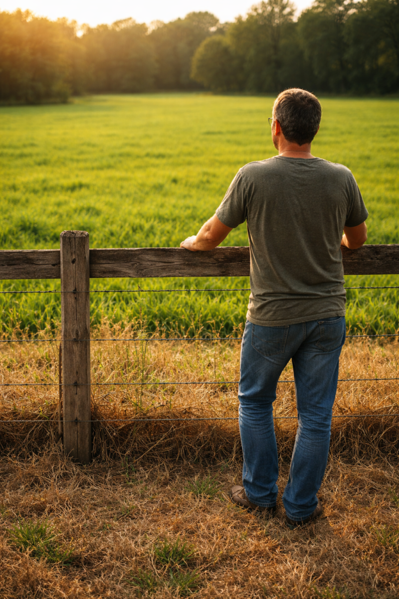 The grass isn't greener but it sure does look good over there from here.