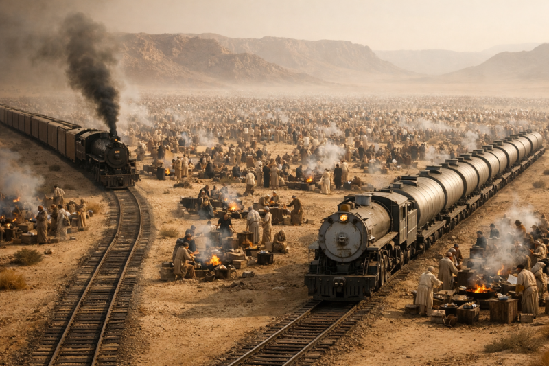 How big are your needs? Do you need enough to fit train-fulls to meet yours?