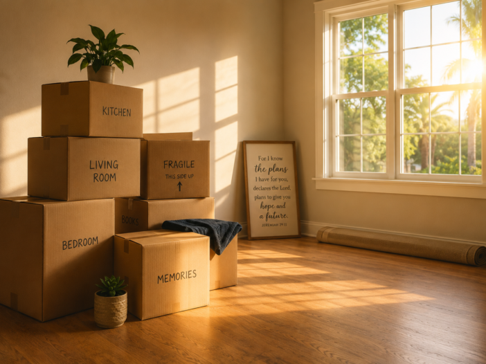 packing up faith is an act of obedience