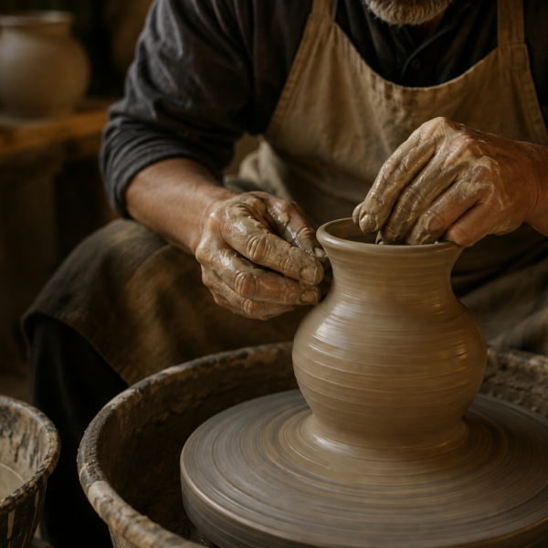 From waiting to wonder, that is us in the Potter's hands.