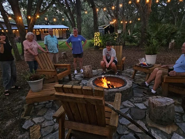 Ministry is a firepit happens when we invite a neighbor over with no agenda.